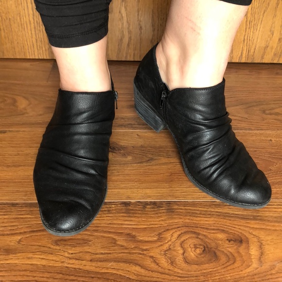 G.H. Bass & Co. Shoes - Bass Leather black booties